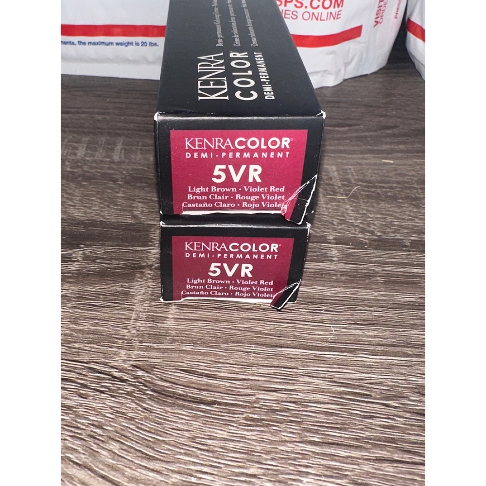 Kenra Color Demi Permanent Hair Color 5VR Light Brown Violet Red hair color